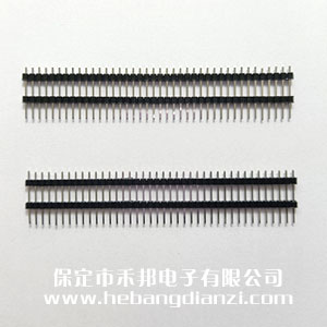 2.54單排針 長(zhǎng)20mm 雙塑